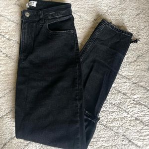 NWT Abercrombie Curve Love The Mom High Rise 26L